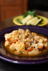 Cauliflower Paprikash. Photo by Adrien Bisson.