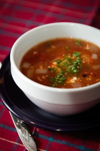 Tomato Bulgur Soup