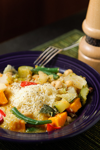 Couscous with Seven Vegetables Couscous with Seven Vegetables