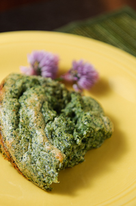 Spinach souffle