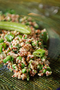 Quinoa and Peas