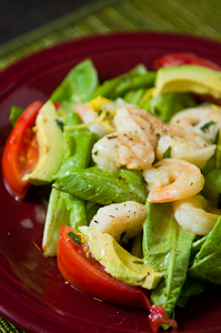 shrimp and avocado salad